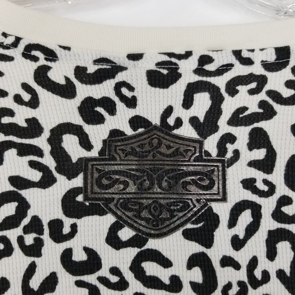 Harley- Davidson Medium New Thermal Sleepwear Top - Picture 8 of 12